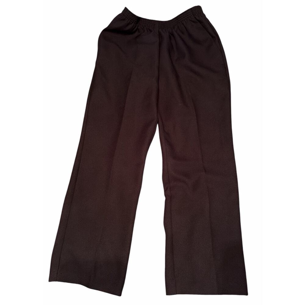 Alfred Dunner Women's Petite‎ Black NWT Classics Pull On Trousers Size 6P